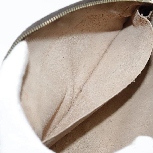 LOUIS VUITTON Monogram Trousse Demi Ronde Cosmetic Pouch M47520 LV Auth 94325 - Picture 12 of 15